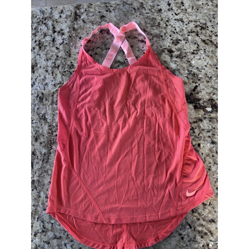 Ladies, Extra Small Workout Top‎ Dry Fit Nike High Low 3141. Super Fun Straps.